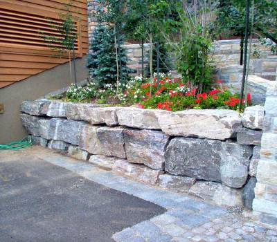 Pierres à muret | Granite rose